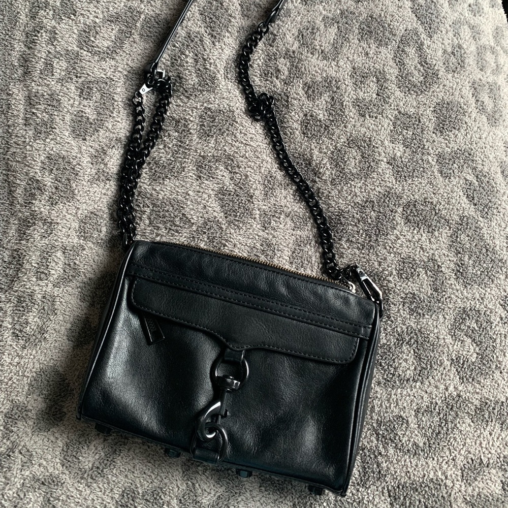 All Black Mini Mac Rebecca Minkoff Bag